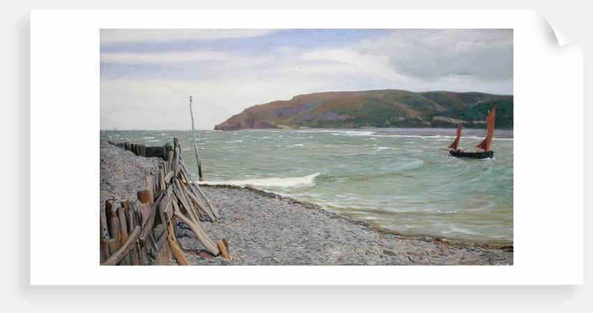 Porlock Bay, 1891 by Charles Napier Hemy