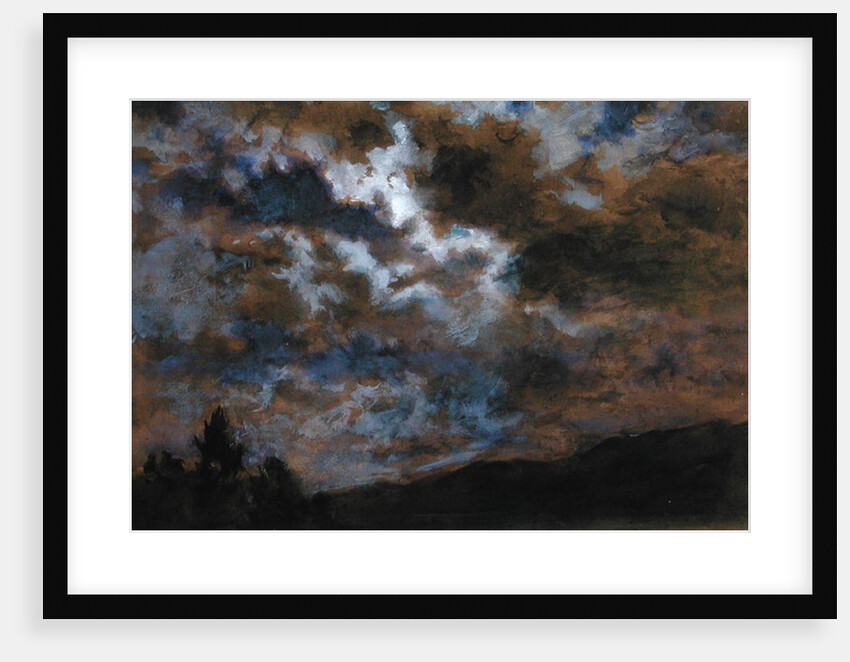 A Darkening Sky by Joseph Arthur Palliser Severn