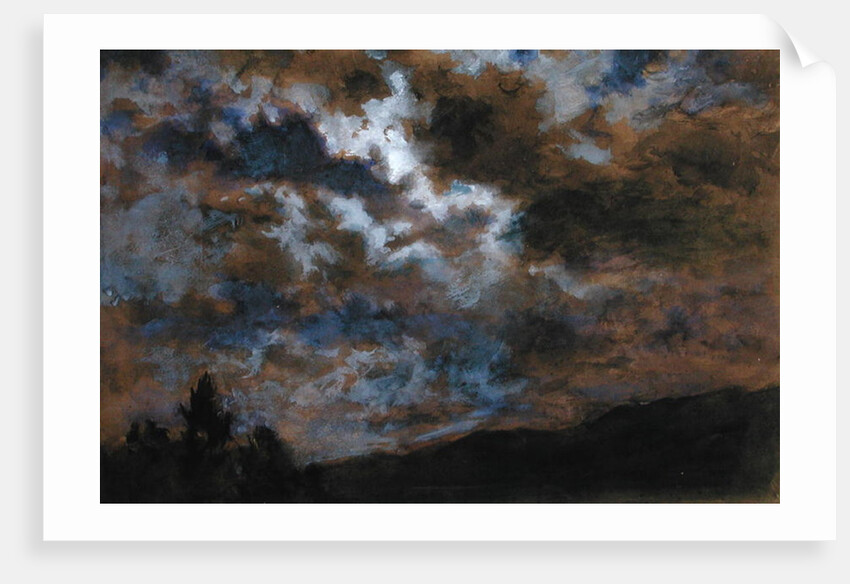 A Darkening Sky by Joseph Arthur Palliser Severn