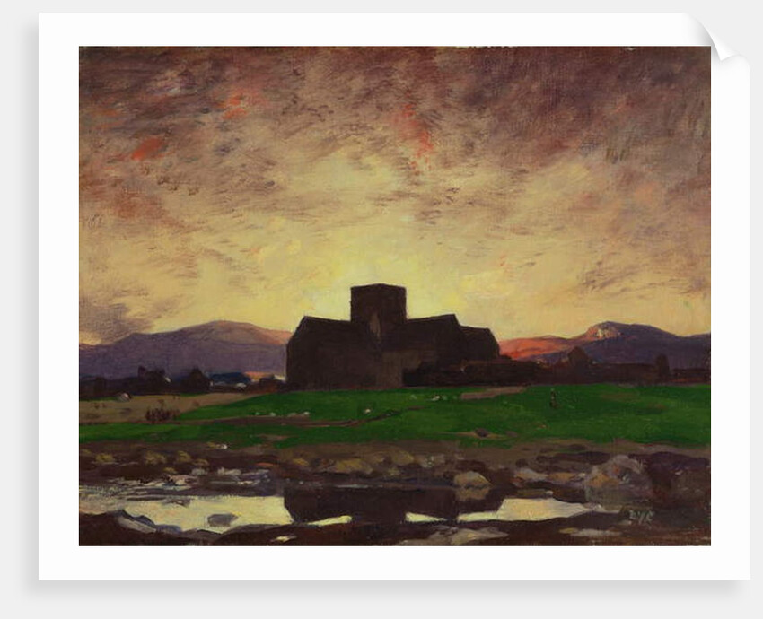 Sunset, Iona by David Young Cameron