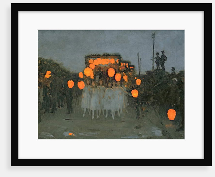 The Lantern Parade c.1918 by Thomas Cooper Gotch