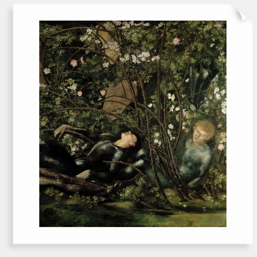 The Knights and the Briar Rose, 1869 by Edward Coley Burne-Jones