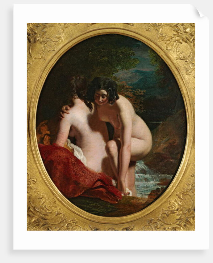 Two Girls Bathing by William Etty