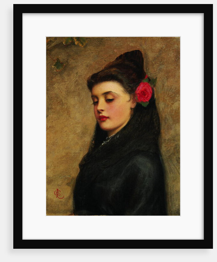 A Spanish Girl by Charles Sillem Lidderdale