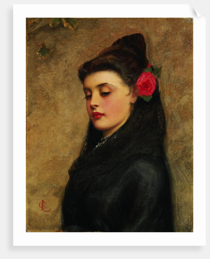 A Spanish Girl by Charles Sillem Lidderdale