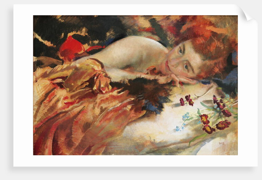 The Artist's Mistress by Charles Sims