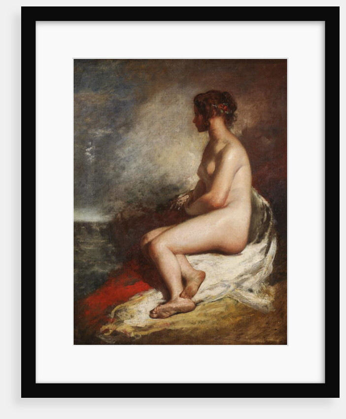 Study of a Seated Nude by William Etty