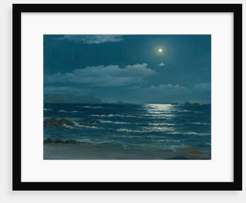 Full Moon, Pichilemu, Chile, 1958 by Horacio G. Garcia