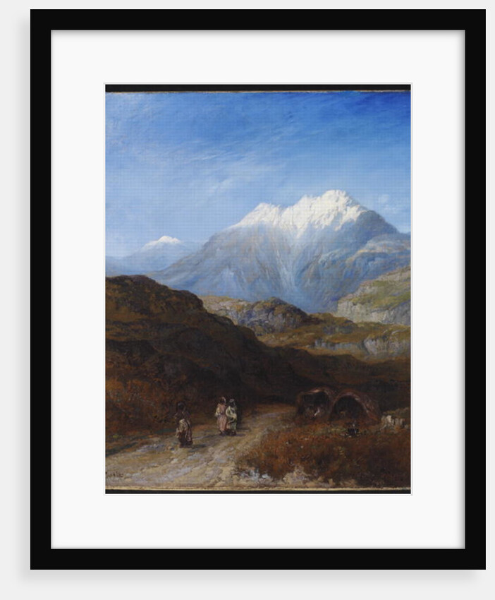 The Snow Capped Atlas Mountains of the Grand Kabylie, Algeria by Paul H. Ellis