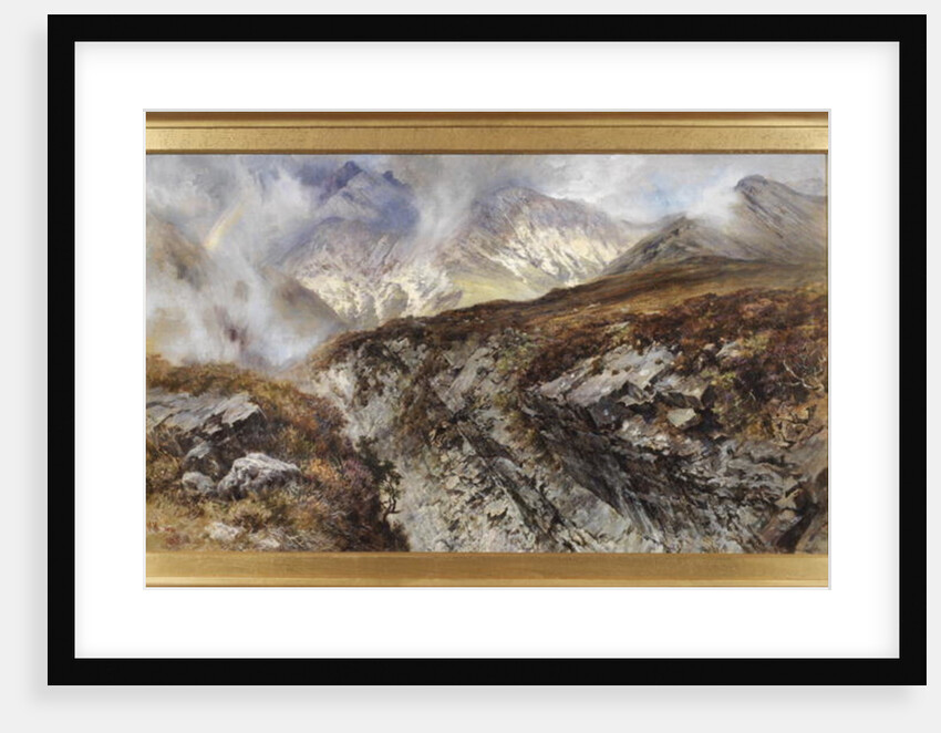 Sgurr nan Guillean, Isle of Skye, 1885 by Keeley Halswelle