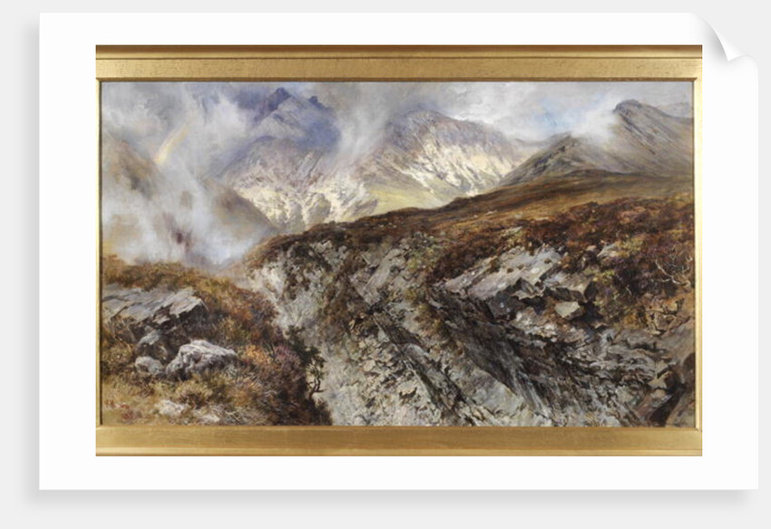 Sgurr nan Guillean, Isle of Skye, 1885 by Keeley Halswelle