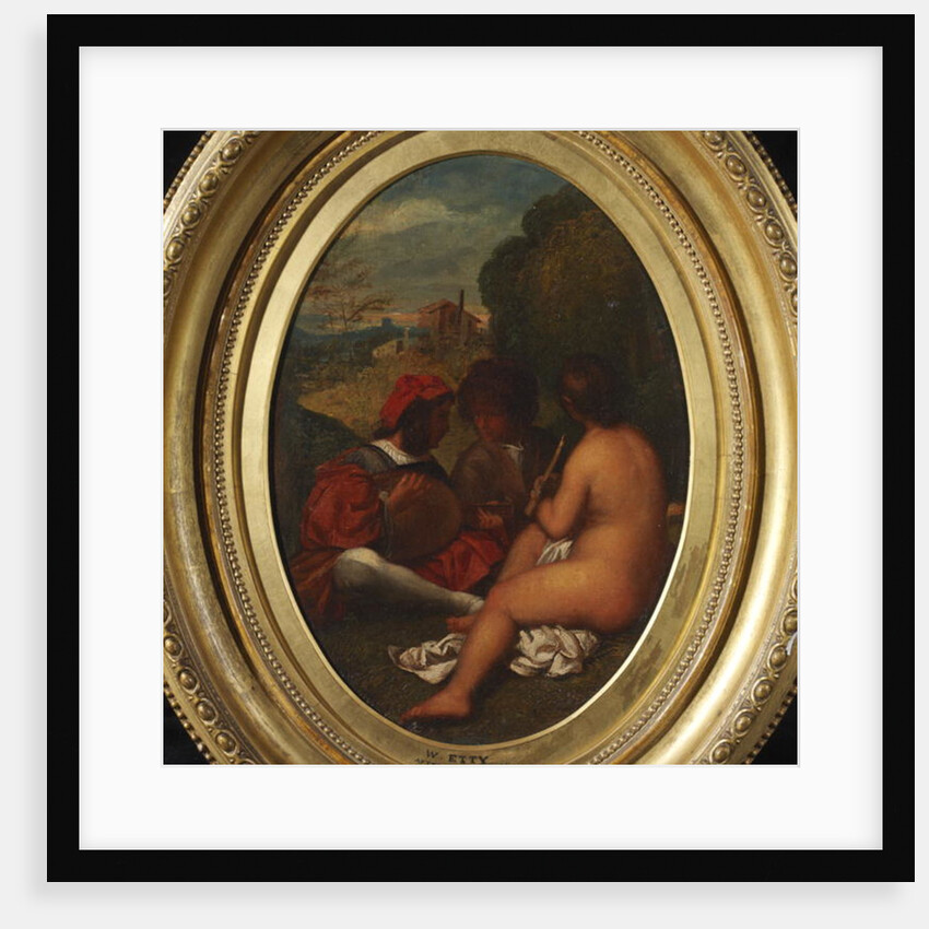 Le Concert Champetre, after Titian by William Etty