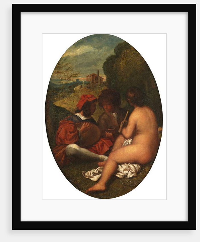 Pastoral Concert, after Titian by William Etty