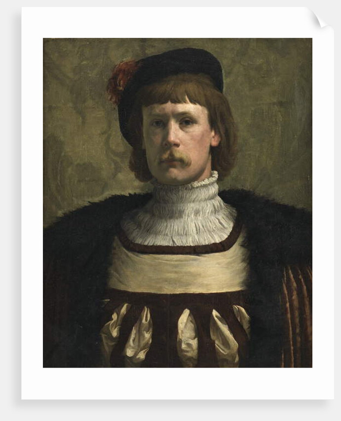 An English Noble - 1510 by Henry Herbert La Thangue