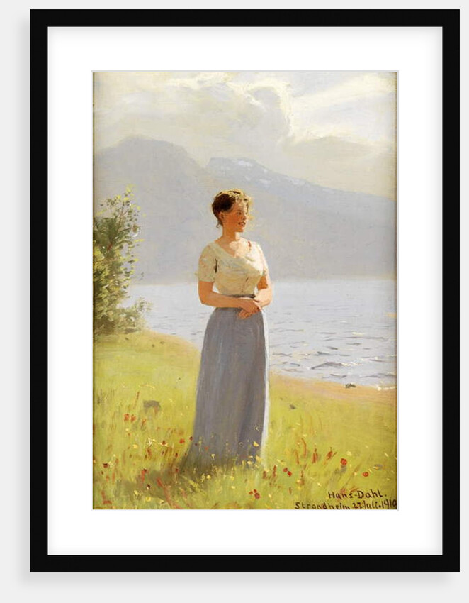 Strandheim, 1910 by Hans Dahl