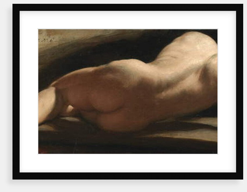 Male Nude, 1843 by William Frederick Witherington
