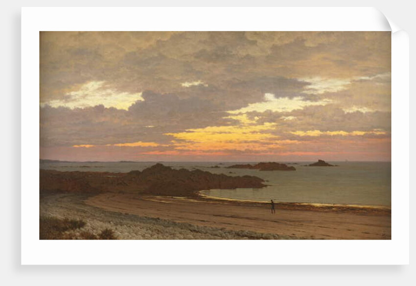 Evening on the Coast, 1887 by Frederick William Meyer