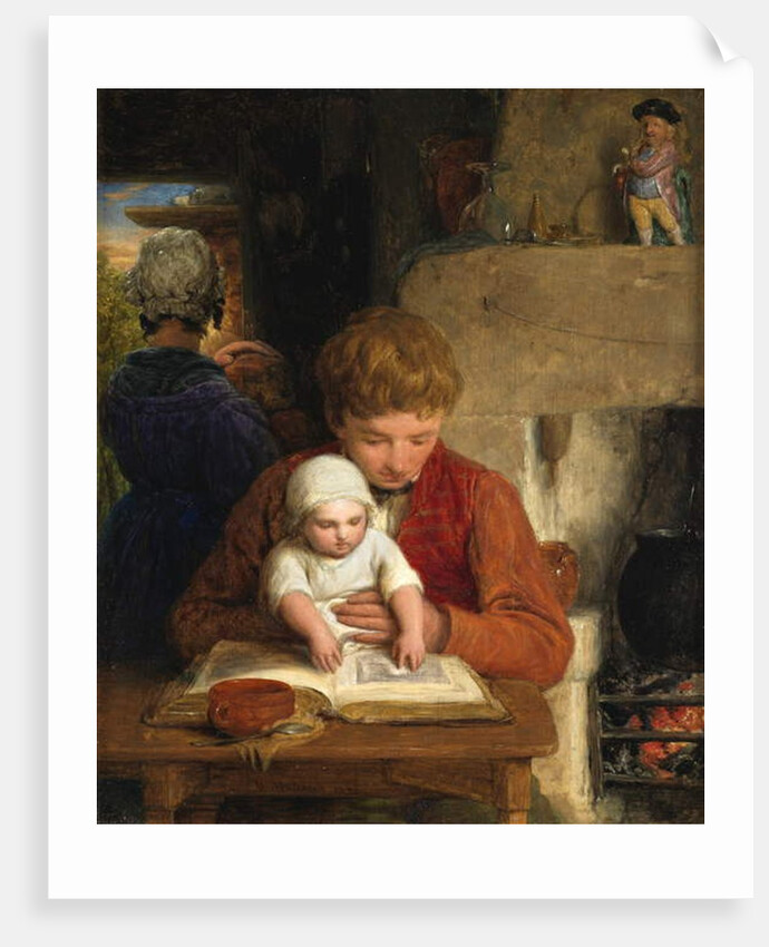 Rustic Happiness, or Father and Child, 1828 by William Mulready