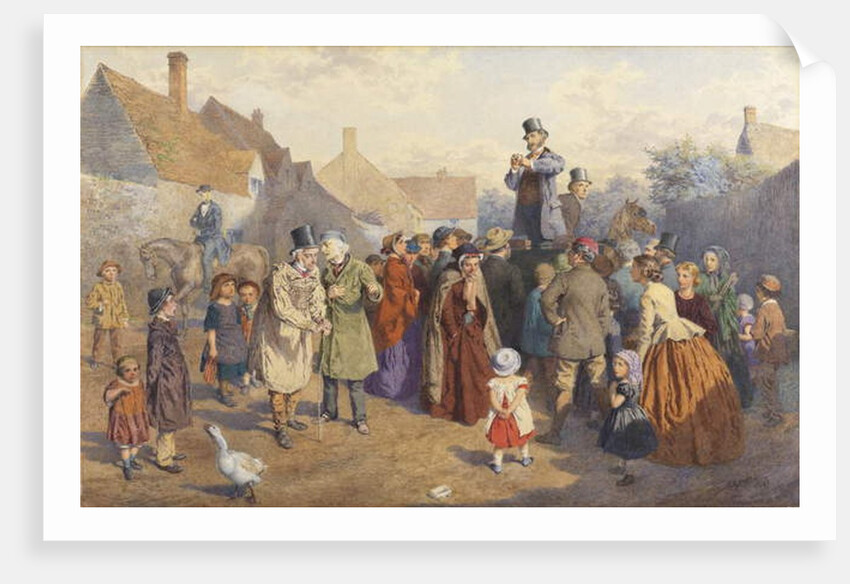 The Quack Doctor, 1866 by Charles Green