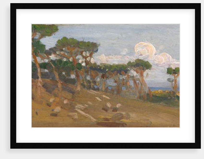 Trees along the Lagoon by William Hulton