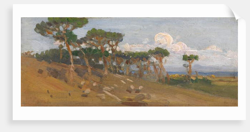 Trees along the Lagoon by William Hulton