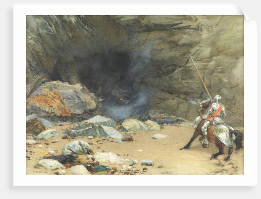 The Dragon's Cave by Edward Frederick Brewtnall
