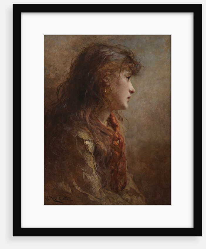 A Gypsy Girl, 1880 by George Elgar Hicks