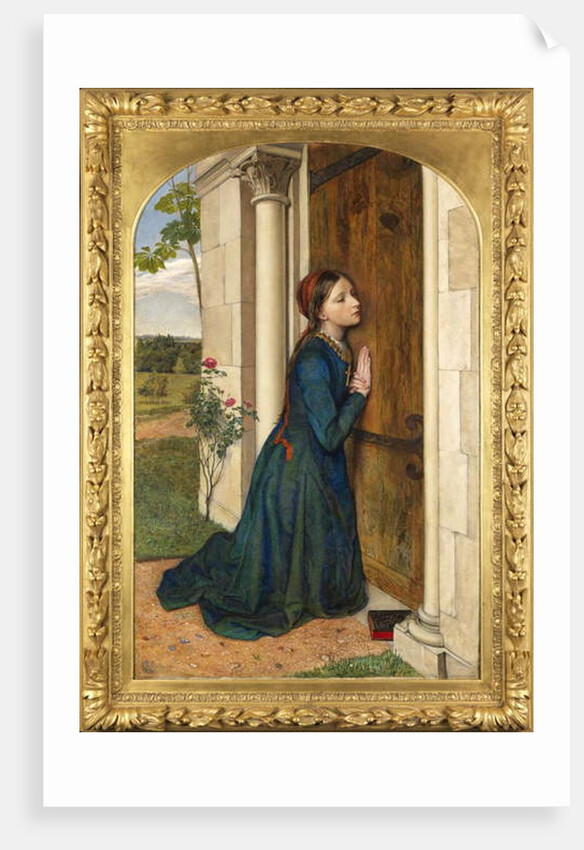 The Devout Childhood of Saint Elizabeth of Hungary, 1852 by Charles Alston Collins