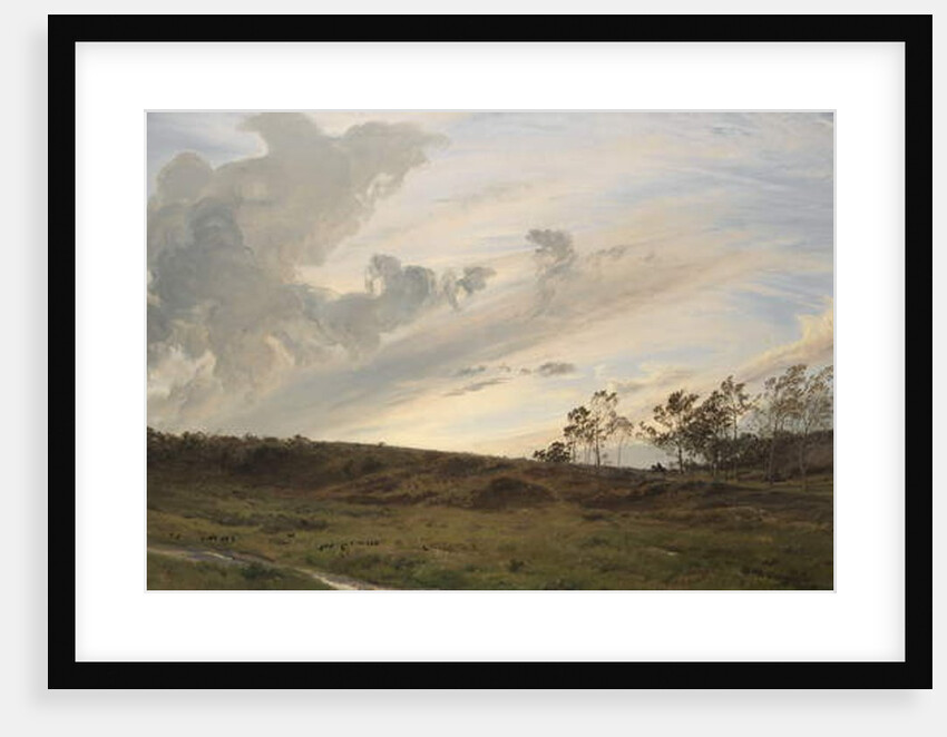 A Wild Evening After Rain, Yorkshire, 1869 by Henry Moore
