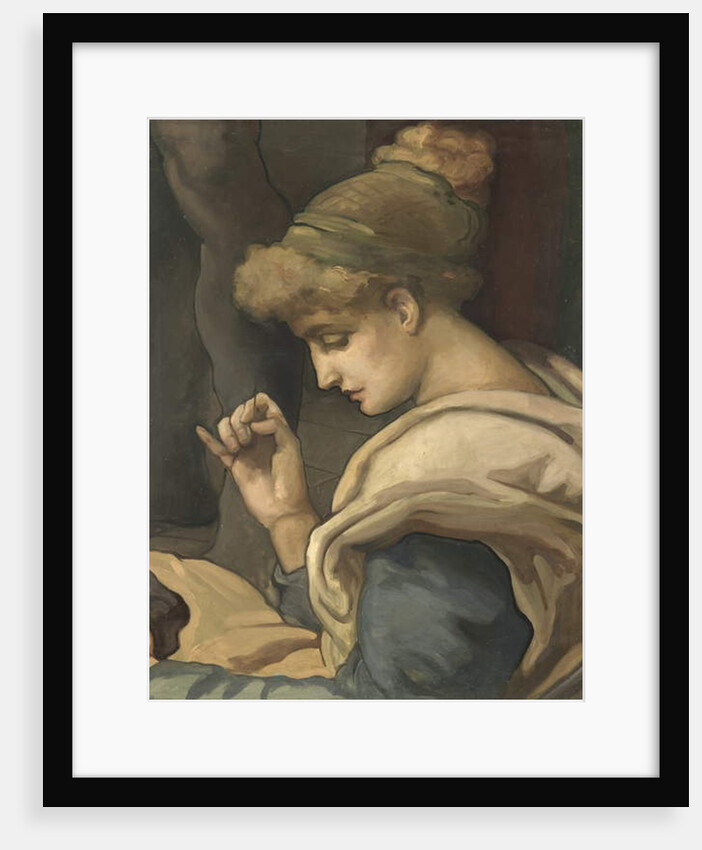 Sewing by Maurice Greiffenhagen