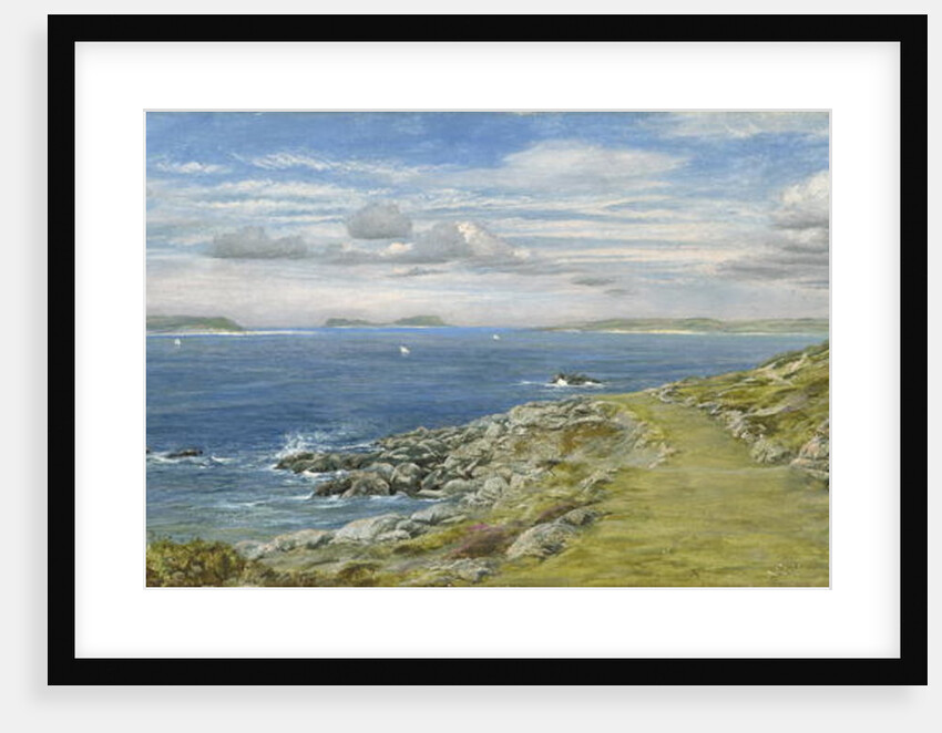 The Garrison Walk, St. Mary's, 1873 by John Brett