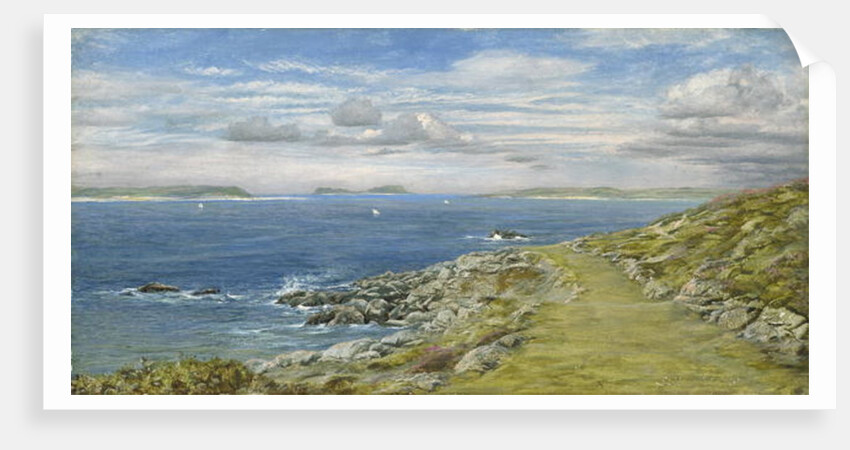 The Garrison Walk, St. Mary's, 1873 by John Brett