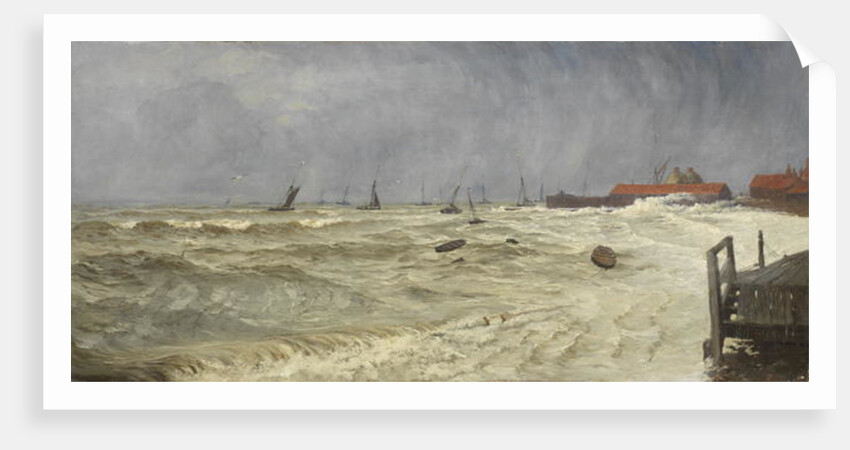 A Rough Day at Leigh by William Pye