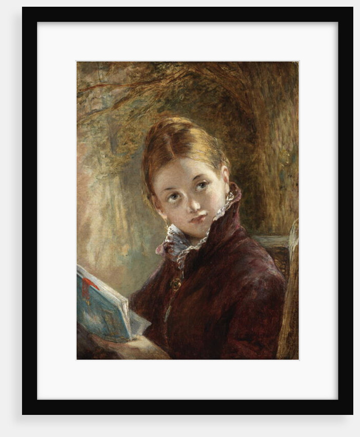 A Quiet Read, 1875 by Augustus Edward Mulready