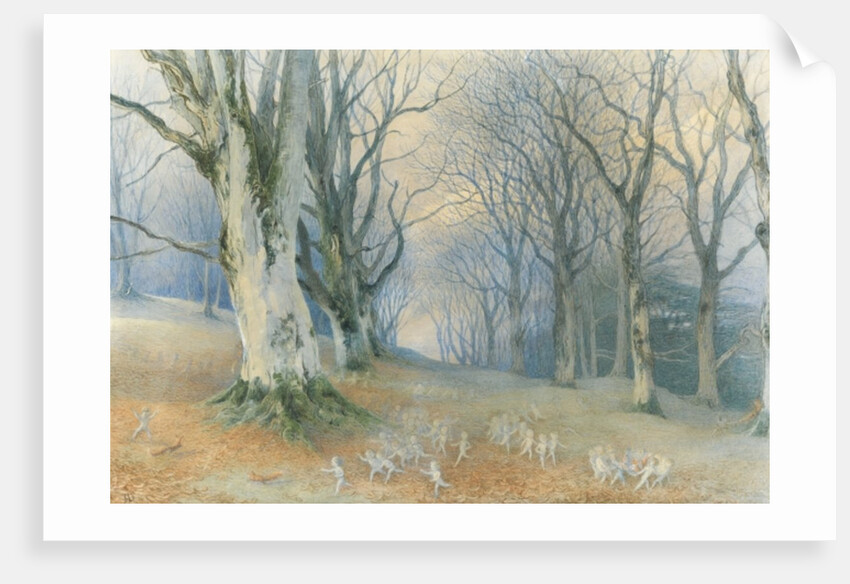 Fairies and Squirrels, c.1870 by Richard Doyle