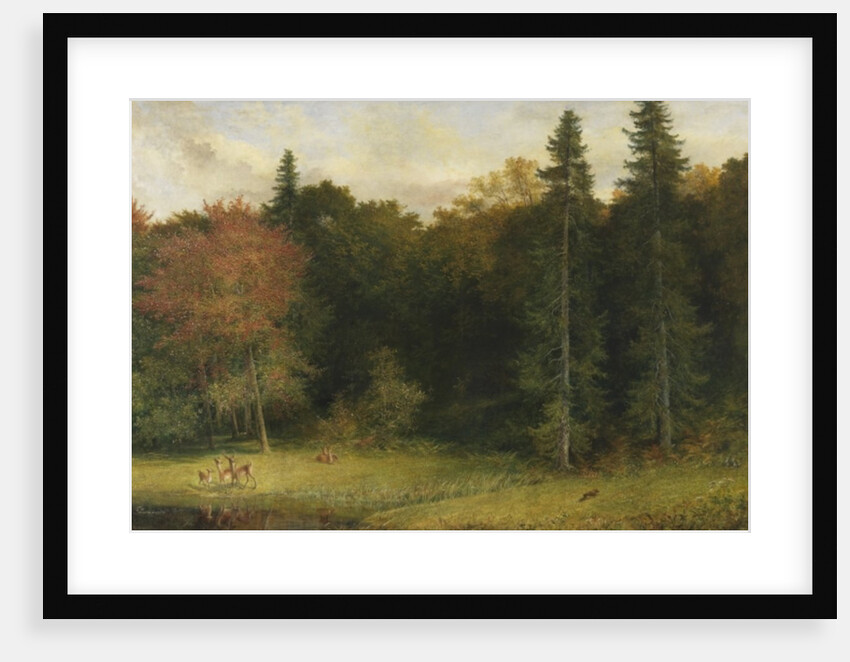 Startled Foresters, 1874 by Richard Redgrave