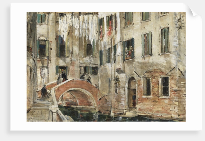 A Backwater in Venice by William White Warren