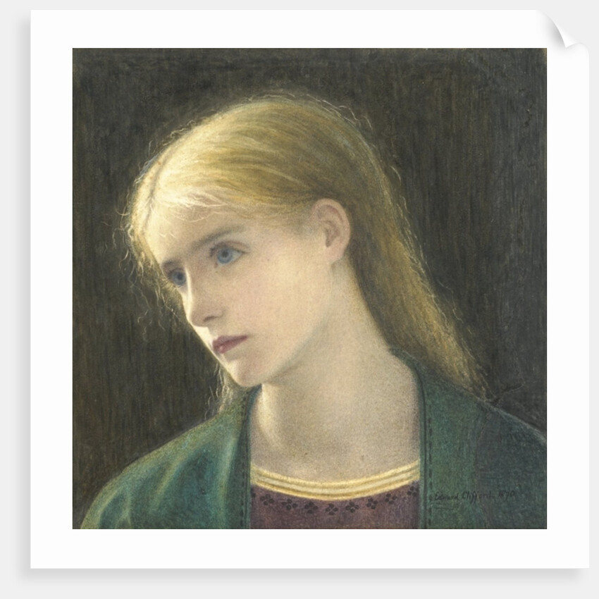 Evelyn Hope, 1870 by Edward Clifford