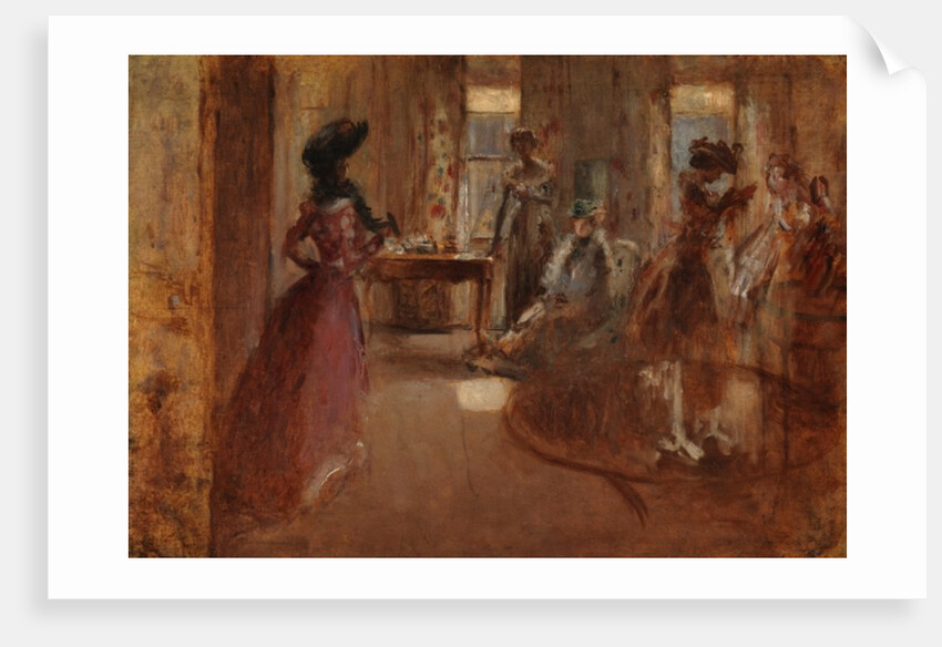 Family Party, c.1892 by Henry Tonks