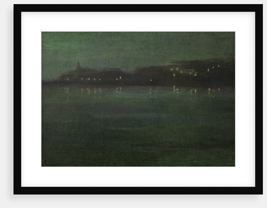 Nocturne: Battersea Reach by Walter Greaves