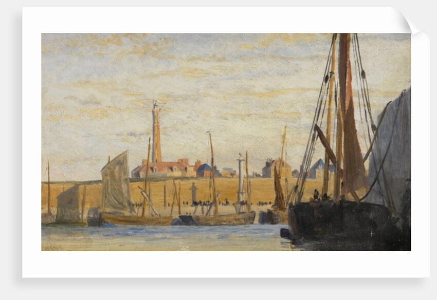 A Continental Harbour, 1890 by William Lionel Wyllie