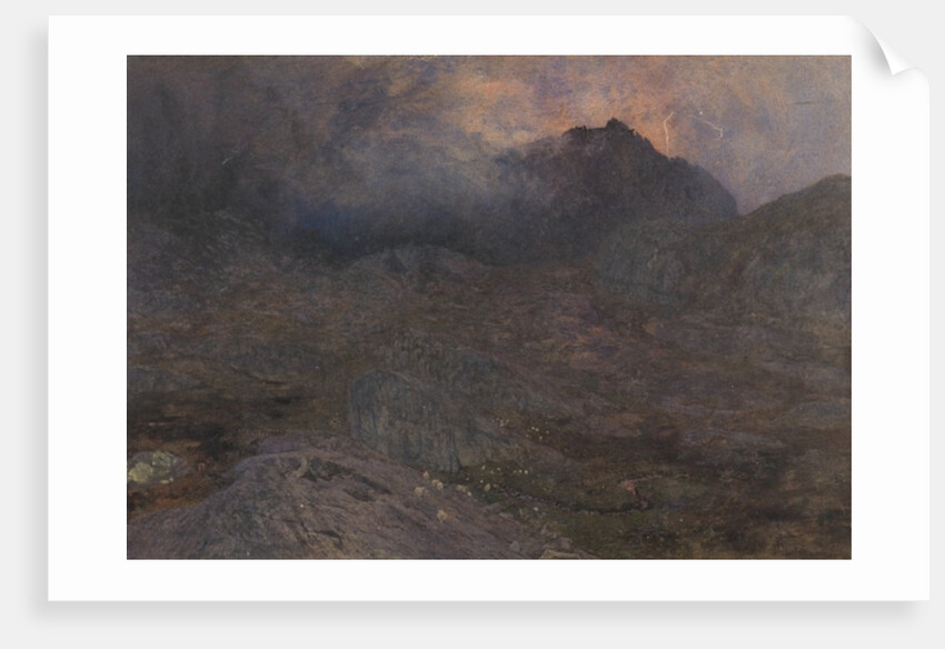 Cwn Trifaen, c.1857 by Alfred William Hunt