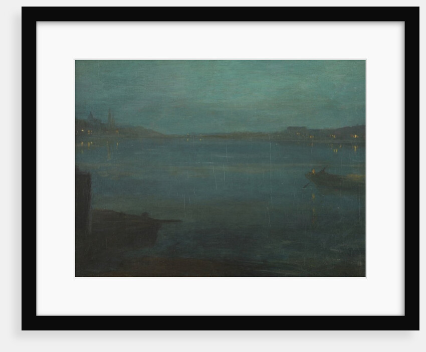 Nocturne from Greaves Boat Yard by Walter Greaves
