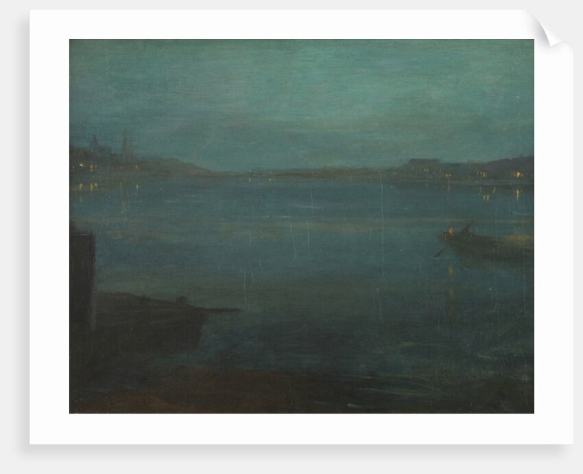 Nocturne from Greaves Boat Yard by Walter Greaves