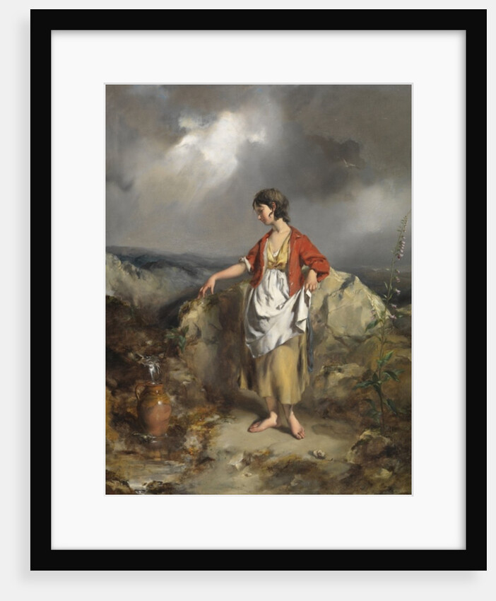 Girl with a Pitcher, mid 1840s by Paul Falconer Poole
