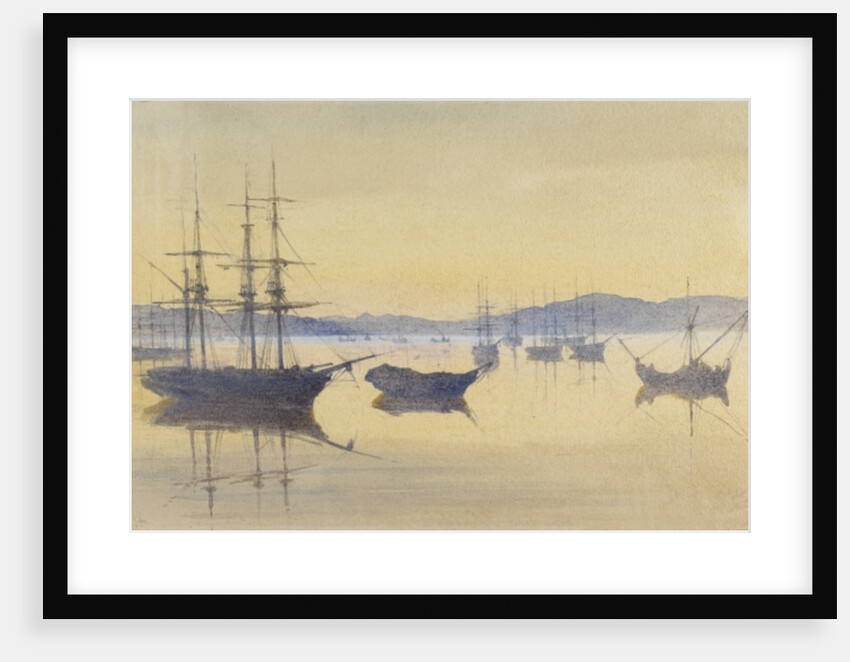 Sunset, Constantinople by M. Baillie Hamilton