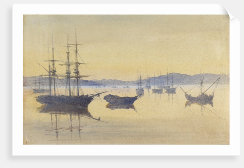 Sunset, Constantinople by M. Baillie Hamilton