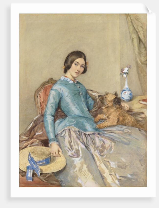 Portrait of Jane, Countess of Aylesford, 1849 by Octavius Oakley