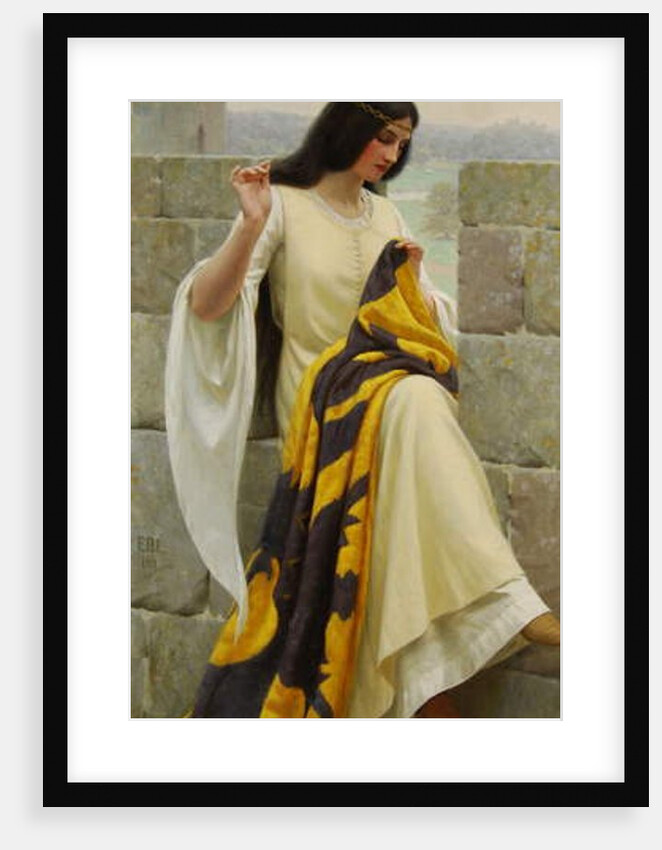 Stitching the Standard, 1911 by Edmund Blair Leighton