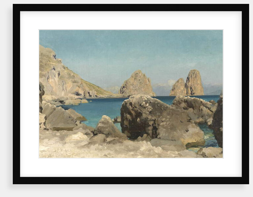 Rocks of the Sirens, Capri, c.1860s by Frederic Leighton